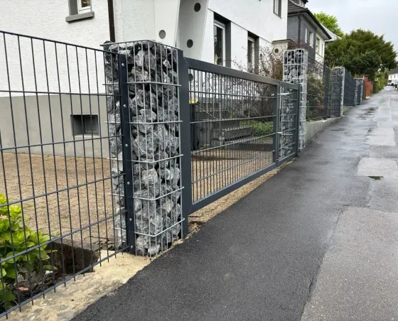 Gabionen und Steinzäune in Kassel - fachgerechte Ausführung vor Ort