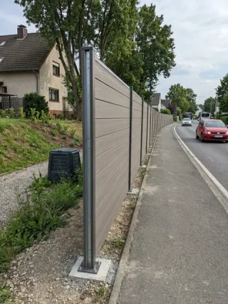 Lärmschutzzaun in Kassel - fachgerechte Ausführung vor Ort